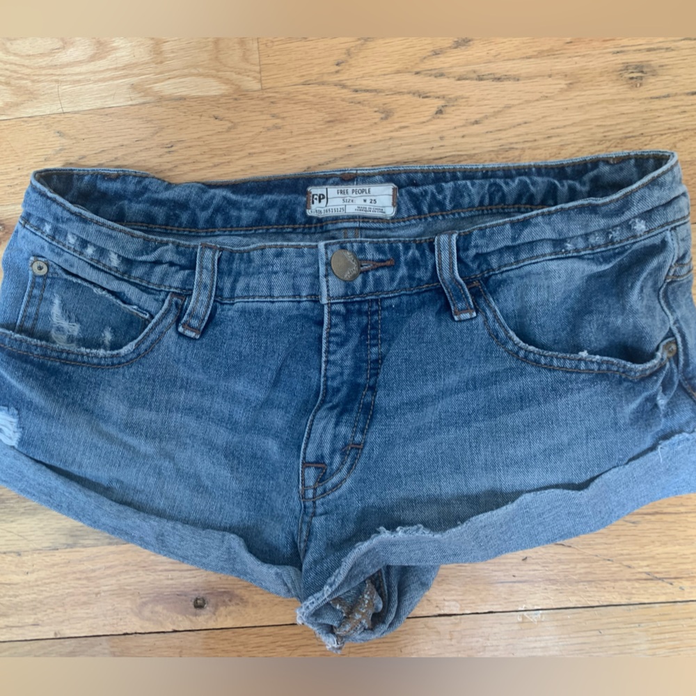 Free People Denim Shorts